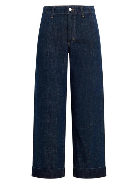 Joe's Jeans Women's The Karter Trouser Crop Wide-Leg Jeans - Out Of Control