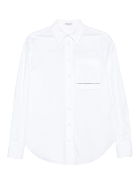 Brunello Cucinelli pocket-detail shirt