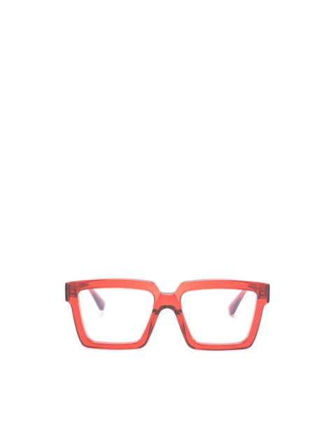 Kuboraum square-frame glasses
