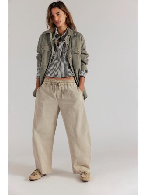 FREE PEOPLE Lex Pull-On Barrel Pants