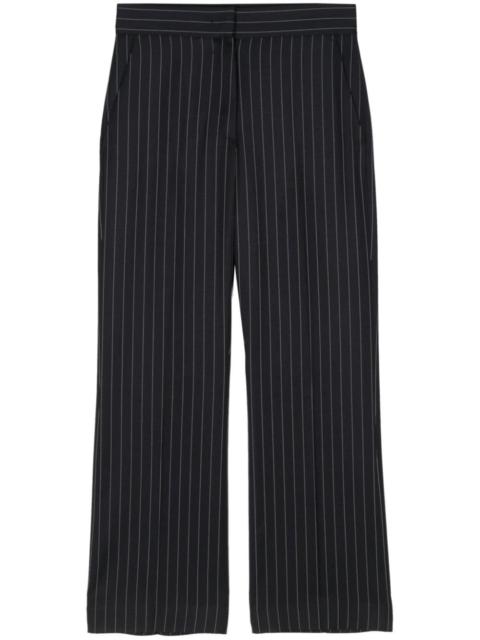 MSGM pinstripe virgin wool-blend trousers