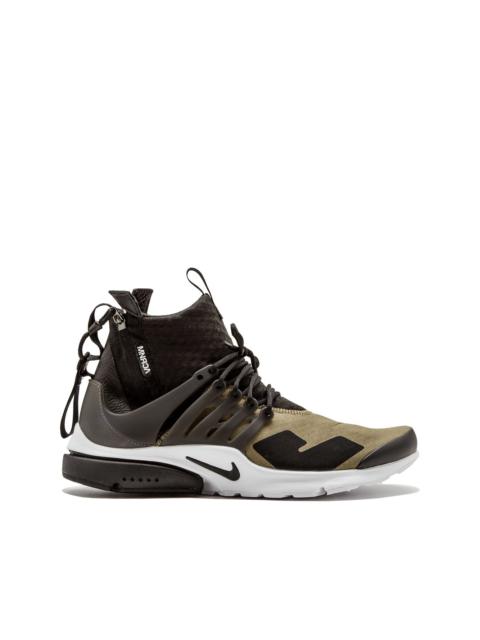 x Acronym Air Presto Mid "Medium Olive" sneakers