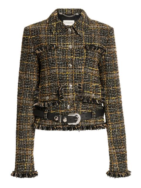 Altuzarra Simons Plaid Jacket