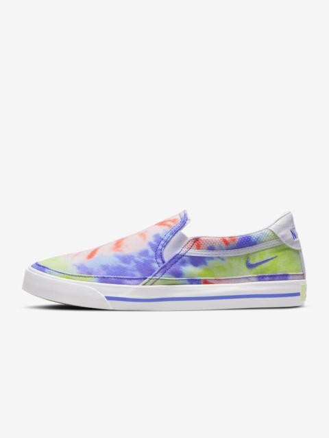 Nike Women's Court Legacy Print Slip-On