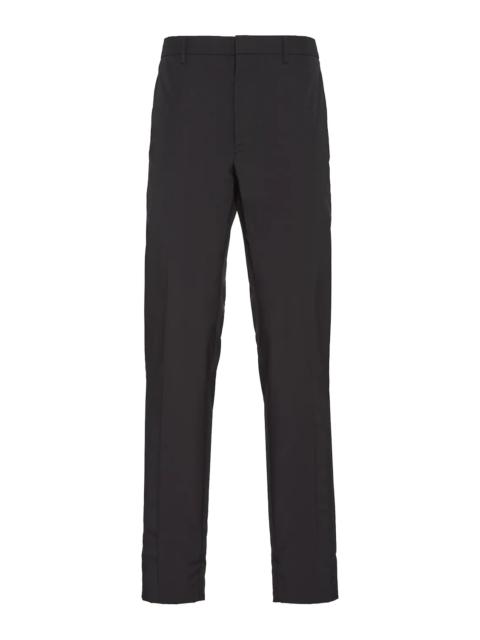 Prada Technical wool trousers