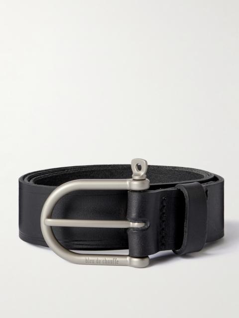 Bleu de Chauffe 3.5cm Manille Leather Belt