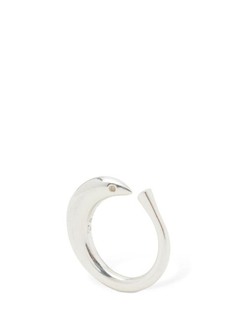 Sardine sterling silver ring