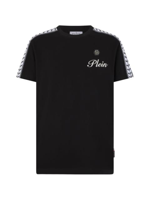 PHILIPP PLEIN crew-neck tape T-shirt
