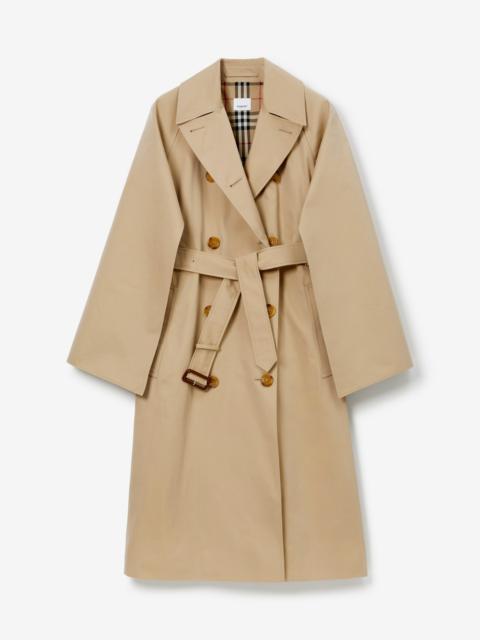 Cotton Gabardine Trench Coat