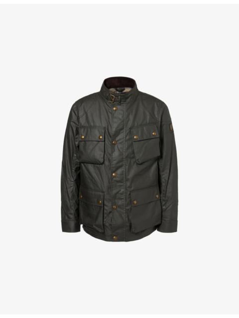 Belstaff Fieldmaster High-Neck Waxed-Cotton Jacket
