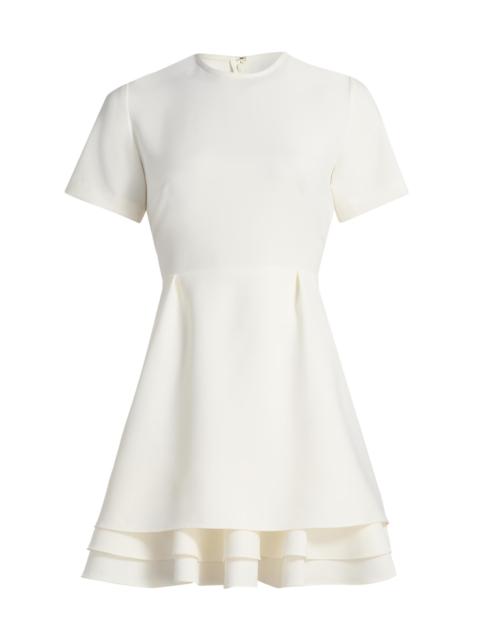 KIKA VARGAS Women's Amane Crepe Minidress - Ivory