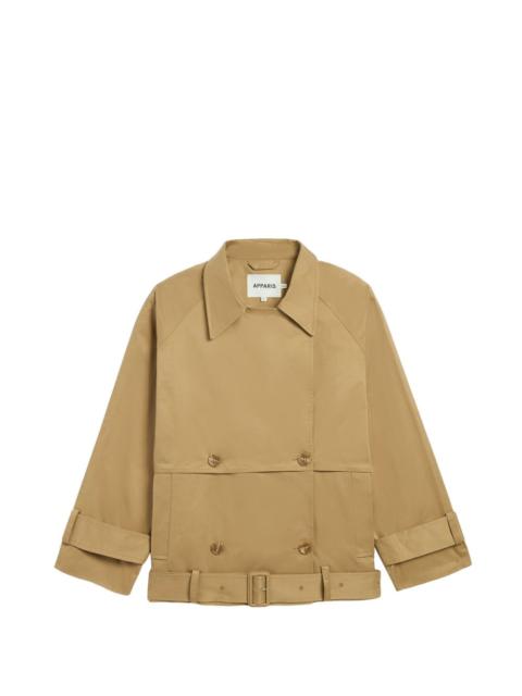 APPARIS Gaia belted jacket