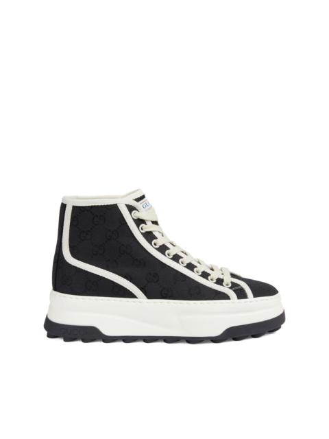 GUCCI GG canvas hi-top sneakers