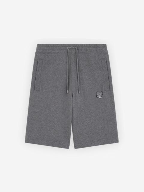 Maison Kitsuné BOLD FOX HEAD PATCH OVERSIZE JOG SHORTS