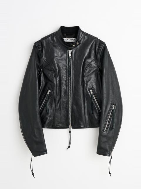 Our Legacy Yokai Jacket Whisker Black Buffed Lambskin