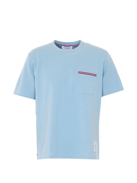 Thom Browne chest-pocket crew-neck T-shirt