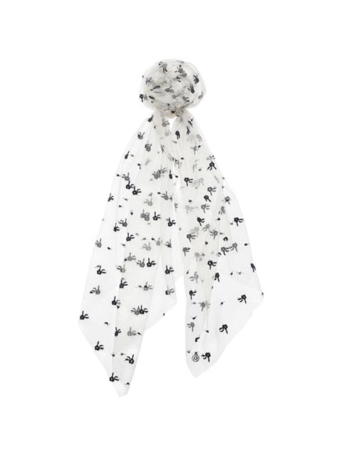 Birdy tulle scrunchie
