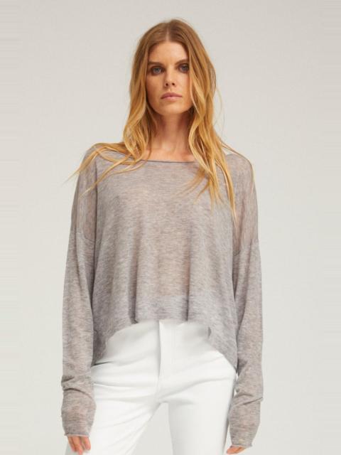 SPRWMN TISSUE OFF SHOULDER SWEATER