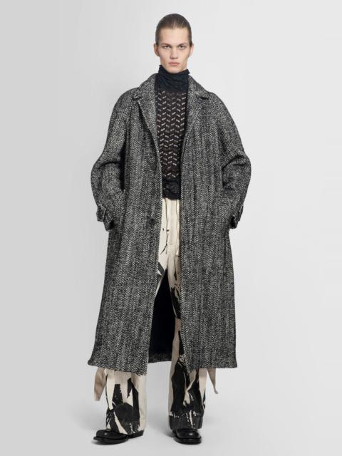 DRIES VAN NOTEN MAN GREY COATS