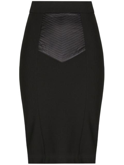 Dolce & Gabbana high-waisted midi skirt