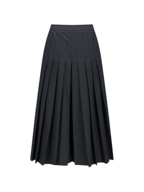 AMOMENTO pleated culotte trousers