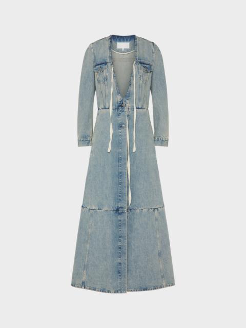 Maison Margiela Denim Maxi Coat