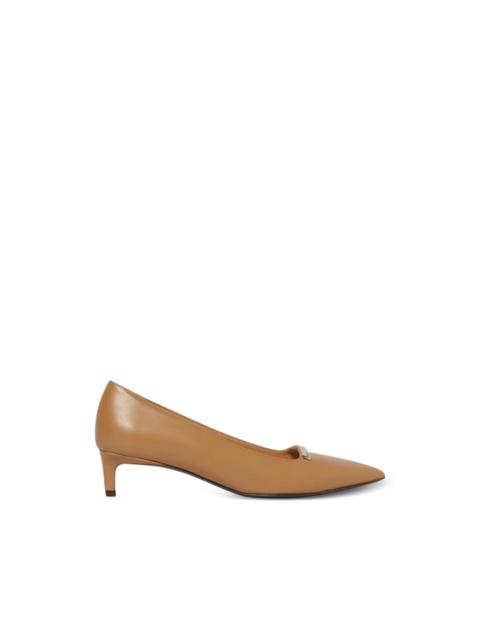Tod's Barretta pointed toe strap loafers