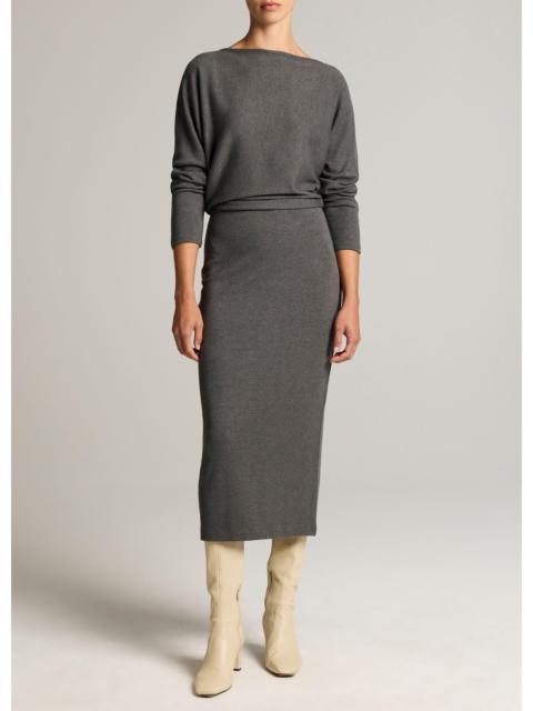Vince Cozy Stretch-Jersey Midi Dress