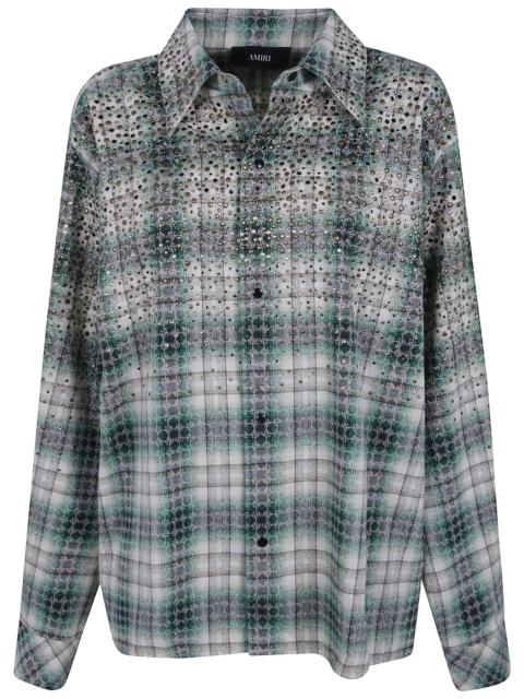 AMIRI Shirt Flannel "Crystal Os Western"