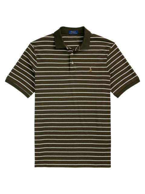 Polo Ralph Lauren Men's Classic-Fit Soft Cotton Polo Shirt - Armadillo White