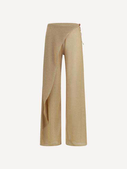 Oséree Lumière wide-leg pareo Pants