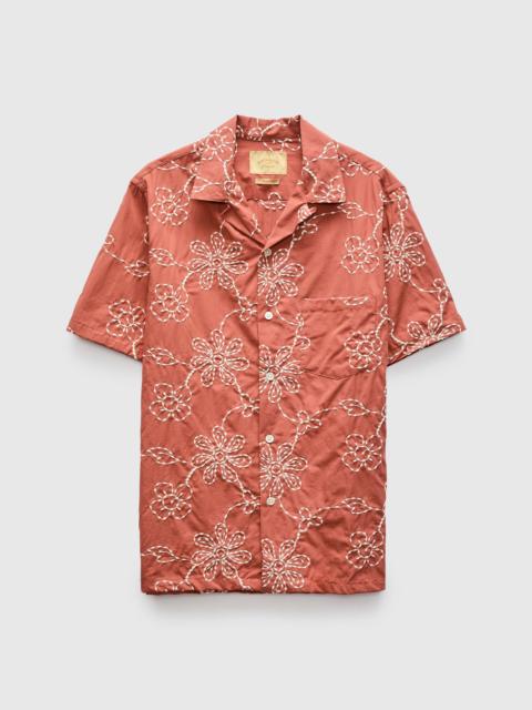 Portuguese Flannel Compota Shirt in Rust