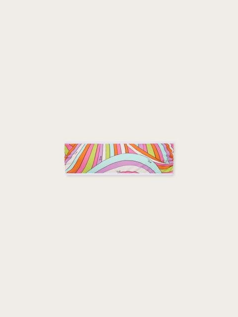PUCCI IRIDE PRINT BANDEAU BIKINI TOP