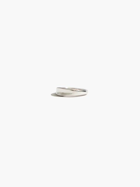 Madewell Maslo Jewelry Crescent Ring Sterling Silver