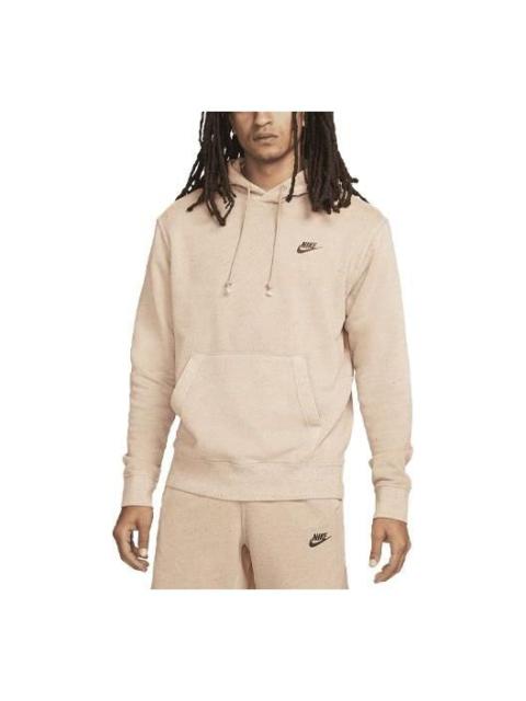 Nike Club Fleece Pullover Hoodie 'Dark Driftwood' DQ4663-258