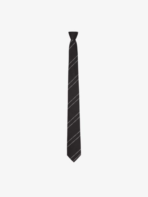 Givenchy GIVENCHY striped tie in silk