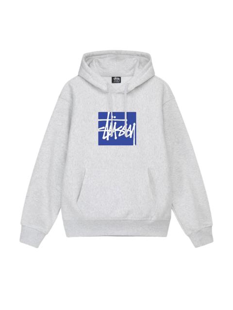 Stüssy Stussy Stock Box Hoodie 'Ash Heather'
