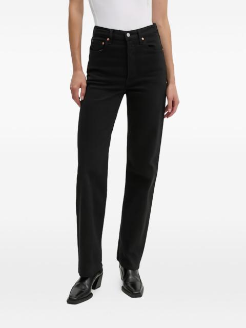 Levi's Ribcage straight-leg jeans