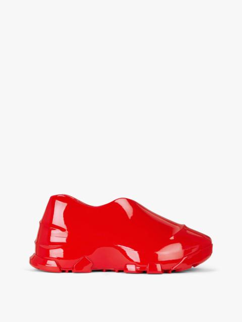 Givenchy MONUMENTAL MALLOW LOW SHOES IN SHINY RUBBER