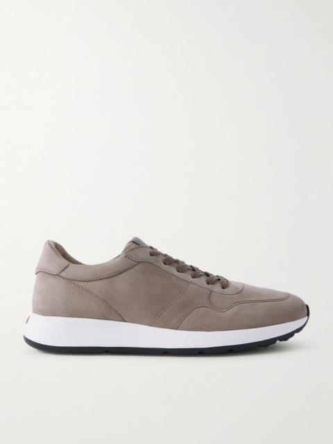 Tod's Red Dot Suede Sneakers