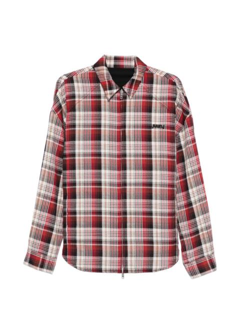 JUUN.J plaid zip jacket