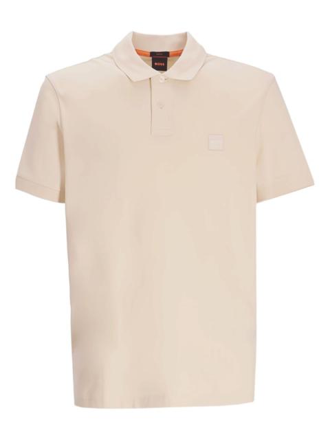 BOSS Passenger logo-patch polo shirt