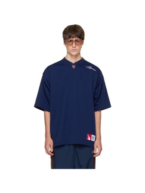 WILLY CHAVARRIA Navy 'Willy' Sport Jersey T-shirt