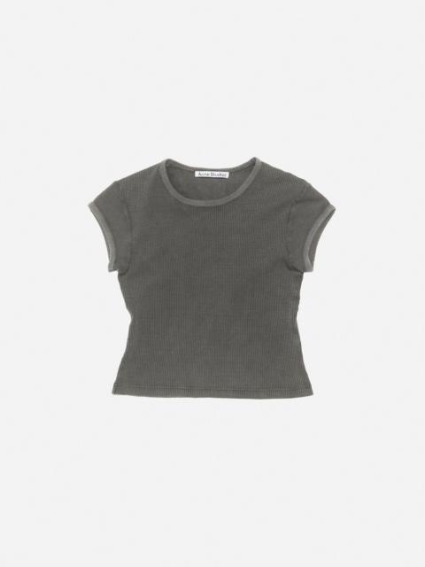 Acne Studios T-shirt - Fitted unisex fit - Faded Grey