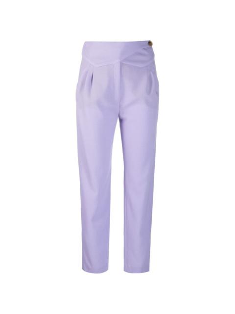 BLAZÉ MILANO cropped straight-leg wool trousers