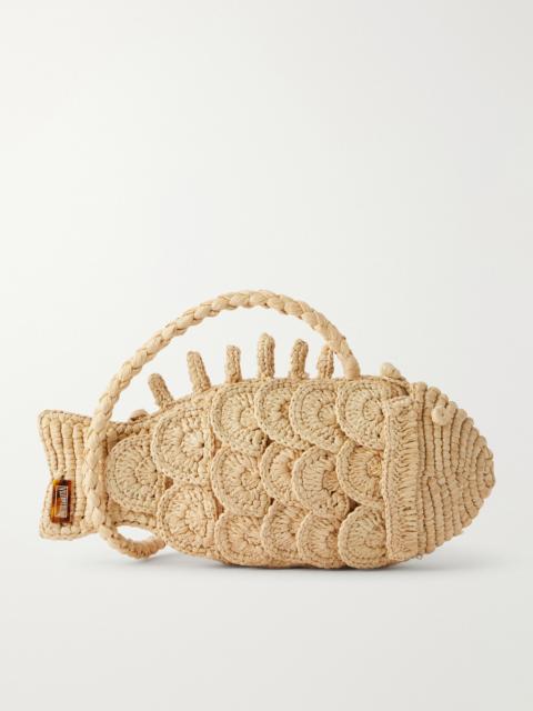 Vilebrequin Bogue Raffia Pouch