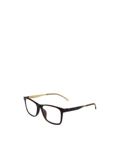 BOSS tortoiseshell-effect glasses