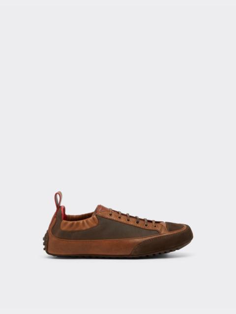 Ferrari Driver sneakers in nylon, suede, and leather