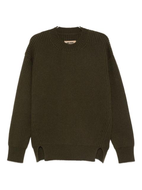 UMA WANG ribbed sweater