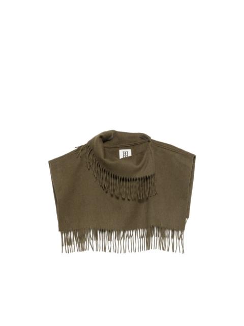 BY MALENE BIRGER Turtla wool fringe bib